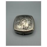 Der Kuß Powder Compact with Mirror - Vintage German Decorative Case