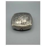 Der Kuß Powder Compact with Mirror - Vintage German Decorative Case