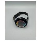 Tian Harlan Rainbow Dial Wristwatch - Black Case & Leather Strap (Untested)