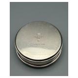 Christofle Laque de Chine Round Box - France - Lacquered Metal with Lattice Lid