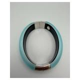 Alexis Bittar Turquoise Lucite Hinged Bracelet