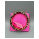 Betsey Johnson Bangle Set - Gold-Tone & Glitter Bangles