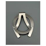 Anson Horseshoe-Shaped Silver Jewelry Piece in Original Box