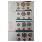US Mint Proof Sets from 1976 and 1977. 24 Coins