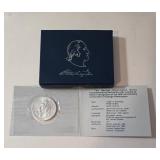 1732-1982 George Washington Silver Commemorative Half Dollar Coin. Recognition of George Washington 250th Anniversary of his birth. - COA