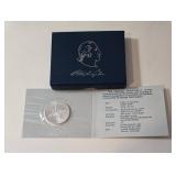 1732-1982 George Washington Silver Commemorative Half Dollar Coin. Recognition of George Washington 250th Anniversary of his birth. - COA