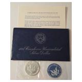 1974 Eisenhower "Ike" Dollar - Blue Label - 40% Silver