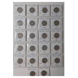 1920-1937 Buffalo/ Indian Head Nickels - 21 Coins and 1907P Liberty Head V Nickel - 1 coin