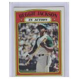 1975 Topps In Action Reggie Jackson, #436