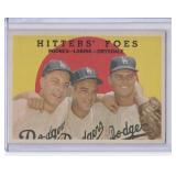 1959 Topps Hitters Foes Drysdale, #262