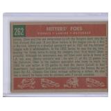 1959 Topps Hitters Foes Drysdale, #262