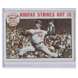 1964 Topps Sandy Koufax, #136