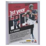 2023 C.J. Stroud Donruss Optic Blue Hyper Patch RC