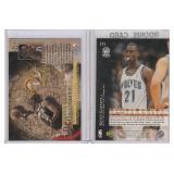 1995-96 Kevin Garnett UD and Skybox RCs