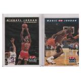 1992 Skybox USA Michael Jordan #45, #105