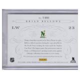 2013-14 Brian Bellows National Treasures Game Worn Materials #8/99