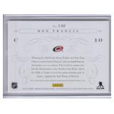 2013-14 Ron Francis National Treasures Game Worn Materials #76/99