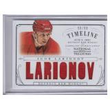 2013-14 Igor Larionov National Treasures Game Worn Materials #98/99