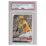2024 Paul Skenes Topps Hobby Rip Night RC #38 - PSA 7