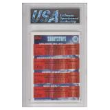 1995 Derek Jeter Topps Prospects RC #158 - USA 8.5