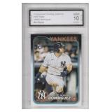 2024 Topps Jasson Dominguez RC #60 - PGA GEM MT 10