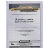 2024 Kellen Winslow Topps Resurgence Signature Auto, #RA-KW 96/149