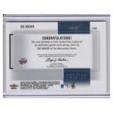 2004 Joe Mauer Fleer Hot Prospects Draft Rewind Jersey #21/101