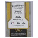 2024 Byron Buxton Topps Tier One Patch #8/149