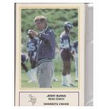 1986 Minnesota Vikings Crime Prevention Police 14 Card Set