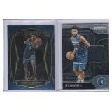 2021-22 Jayden McDaniels Panini Selects RC, 2019-20 Prizm Jaylen Nowell Patch