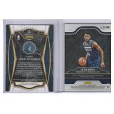 2021-22 Jayden McDaniels Panini Selects RC, 2019-20 Prizm Jaylen Nowell Patch