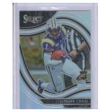 2021 Jamarr Chase Panini Chronicles Draft Select Silver Prizm RC, #262