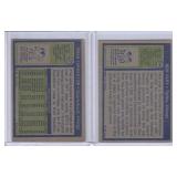 1972 Topps Fran Tarkenton #225, Ron Yary RC #104