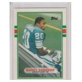 1989 Topps Traded Barry Sanders RC #83T