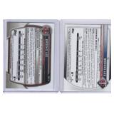 Brooks Lee Rookies - 2023 Bowman Chrome Gold #BDC-75 #5/50, 2025 Bowman #72