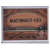 2011 Don Mattingly Topps Personalized Leather Nameplate Patch #MGL-DM