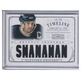 2013-14 Brendan Shanahan National Treasures Game Worn Materials #38/99