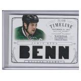 2013-14 Jaime Benn National Treasures Game Worn Materials #25/99