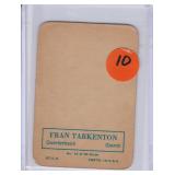 1970 Topps Glossy Fran Tarkenton #15 of 33