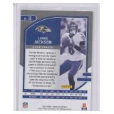 2021 Lamar Jackson Panini Absolute Orange Mosaic #30, #151/199