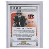 2021 JaMarr Chase 2021 Panini Illusions Great Expectations Patch RC #GE-JC