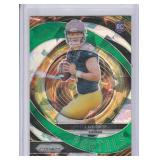 2024 JJ McCarthy Panini Prizm Portals Green Ice RC #7