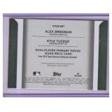 2024 Topps Museum Primary Pieces Quad Relic - Alex Bregman / Kyle Tucker #DPQR-BRT, #05/99