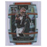 2021 JaMarr Chase Panini Select Silver Die-Cut RC #47