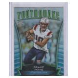 2024 Drake Maye Topps Chrome Youthquake Refractor #Y-2