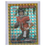 2024 Topps Chrome Gold Geometric Michael Pratt RC #217, #50/50