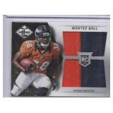 2013 Panini Limited Event Worn Material Montee Ball RC #29, #88/99