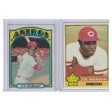 Joe Morgan - 1972 Topps #132, 1976 Topps #420