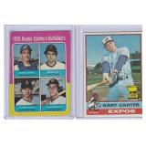 1975 Topps Gary Carter RC #620, 1976 Topps #441