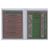 1975 Topps Gary Carter RC #620, 1976 Topps #441